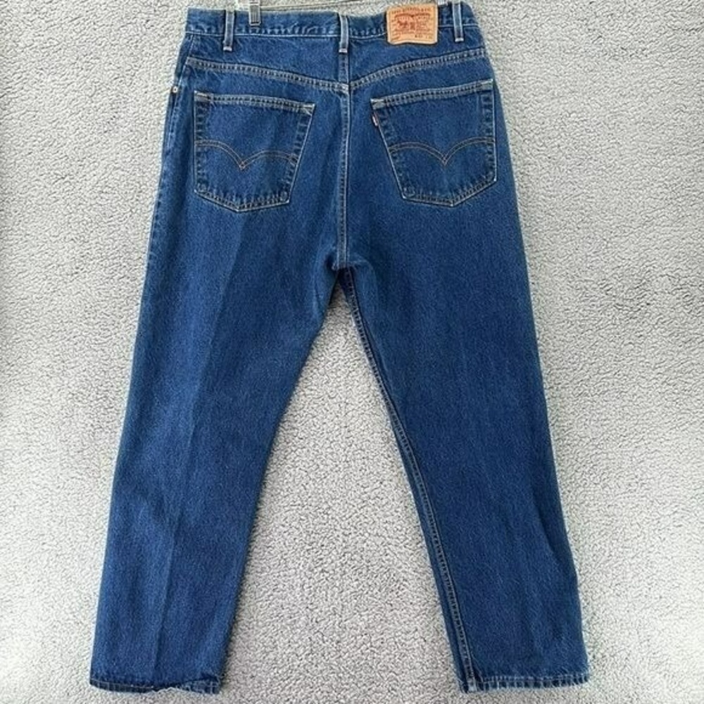 Vintage Y2k Levi's 505 Jeans Men's 40x30 (38x30 Actual) Straight Leg Regular Fit - Picture 3 of 11